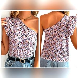 SHEIN Chic Shoulder Blouse